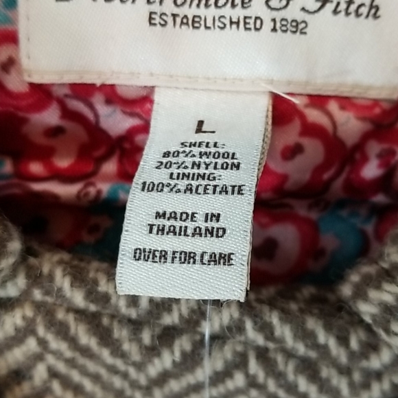 ABERCROMBIE & FITCH Wool Jacket - Picture 4 of 8